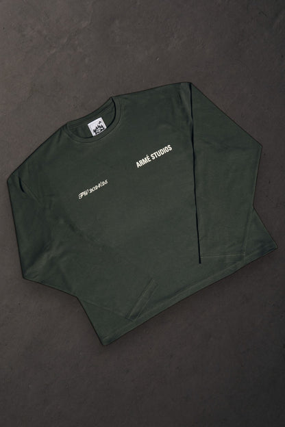 STOLEN STARS FOREST GREEN LONGSLEEVE