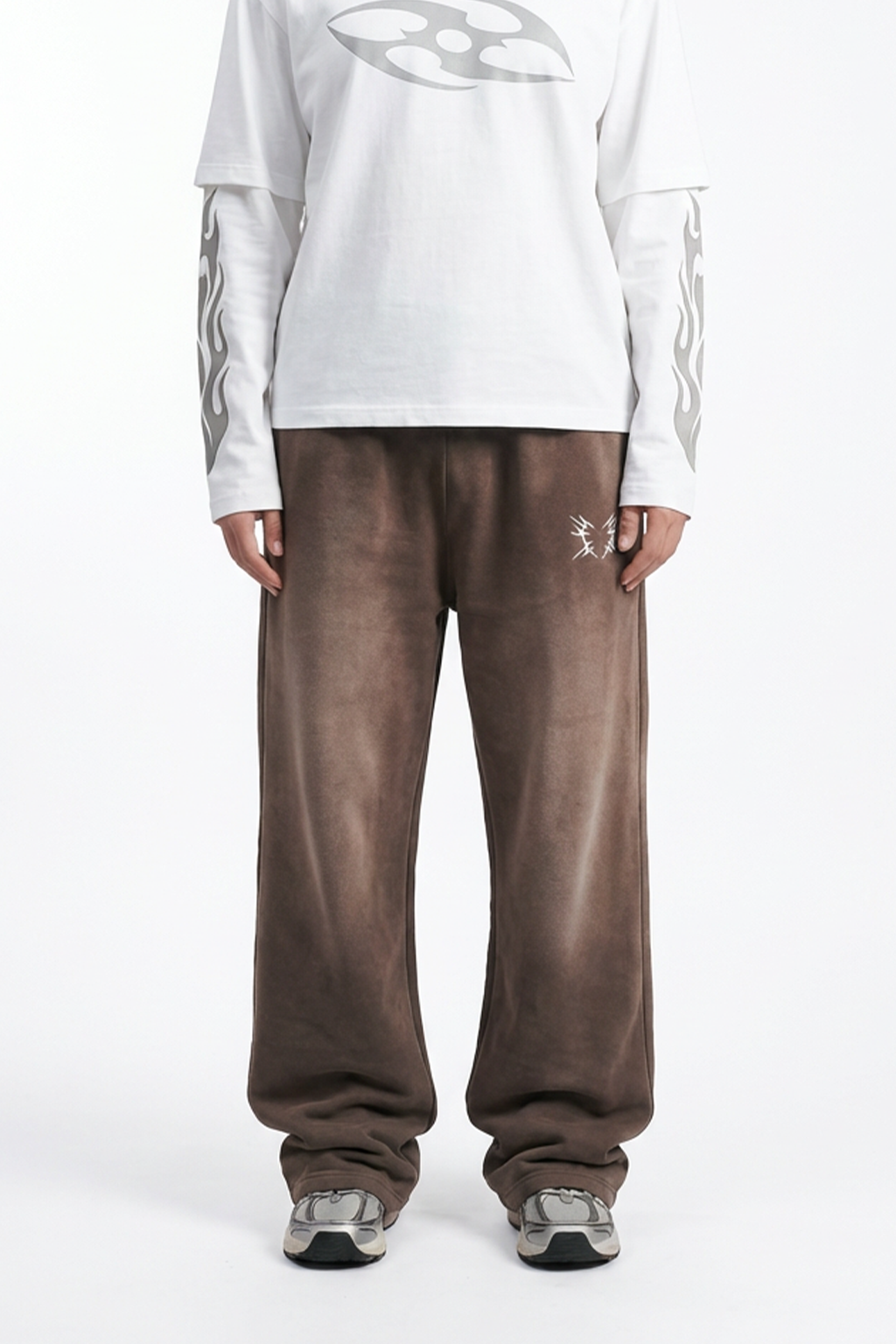 Armé Sweatpants Memoria Faded Brown